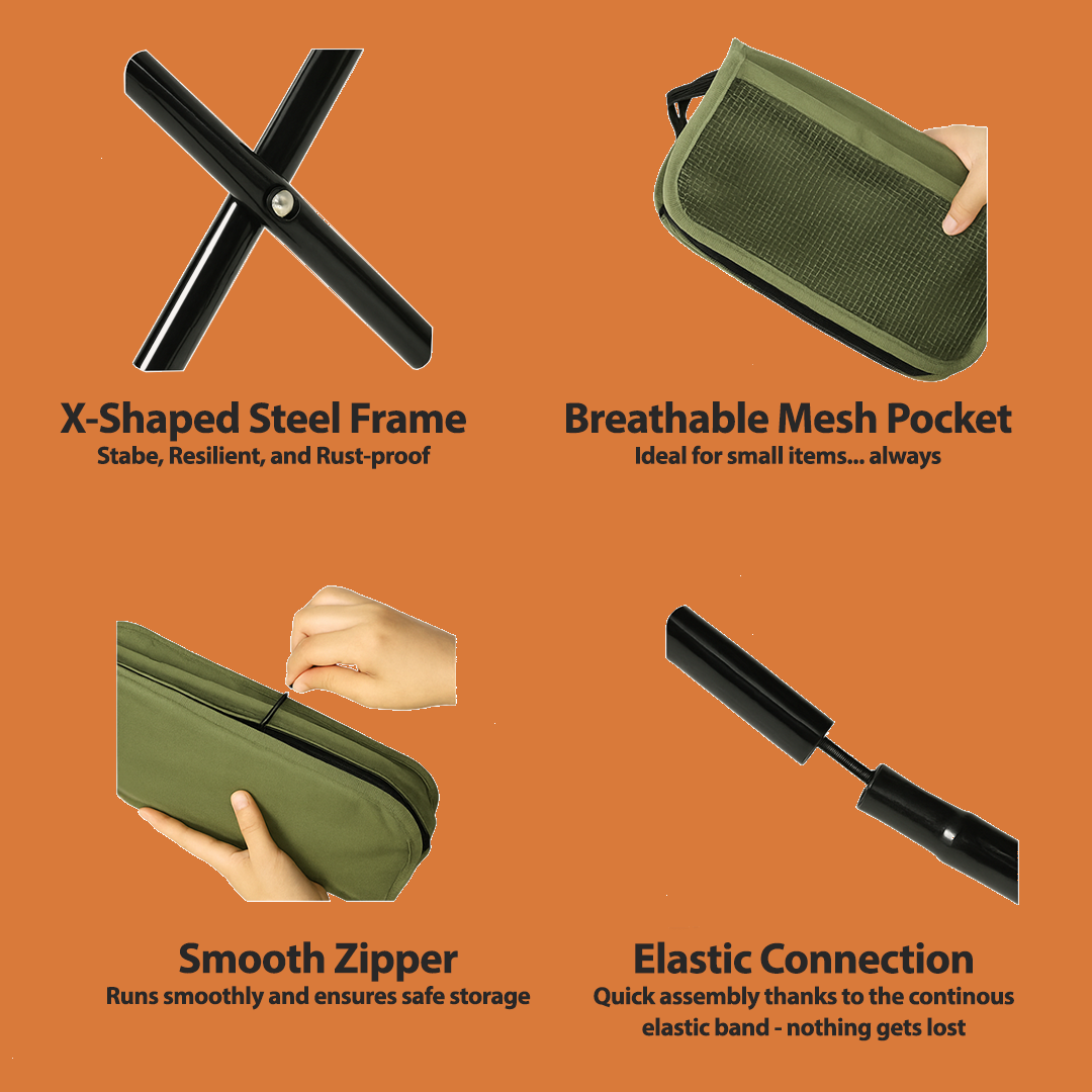 ZipSeat Travel Chair